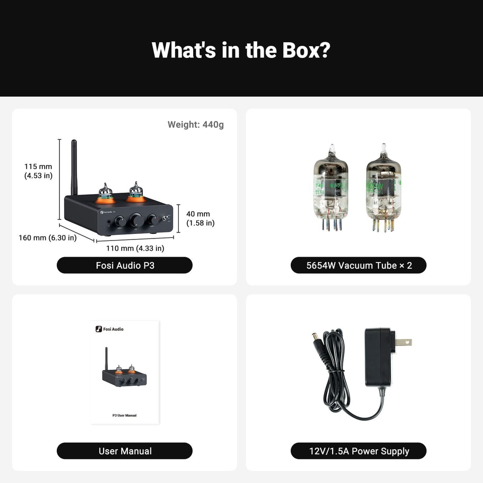 Fosi Audio P3 Tube Preamplifier