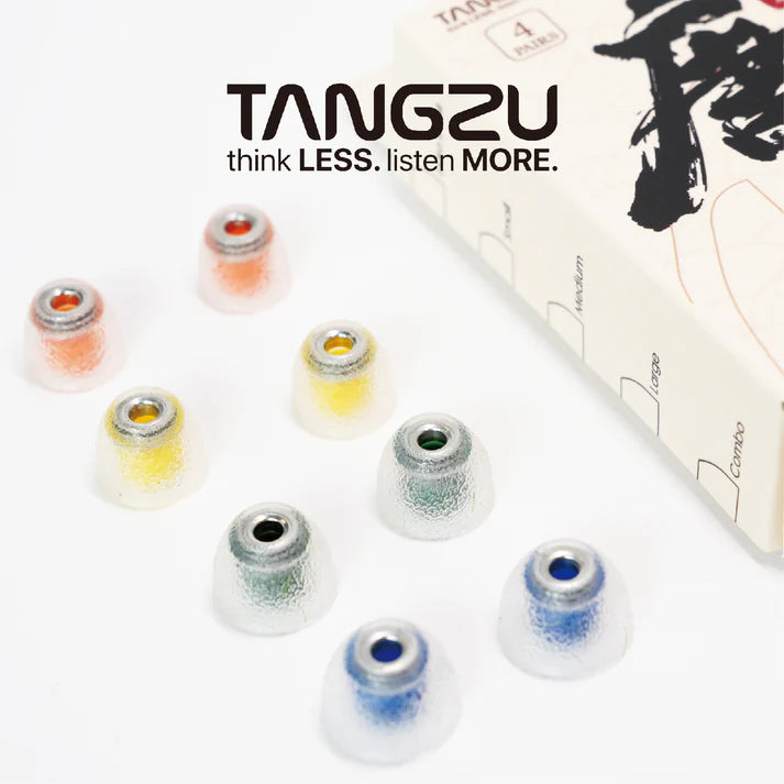 TANGZU Tang Sancai Noble Liquid Silicone Hybrid Eartips Stainless Steel Edition