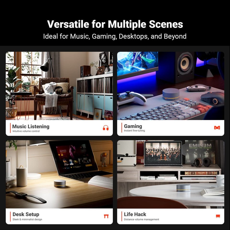 Fosi Audio VOL20 Bluetooth Volume Control Knob