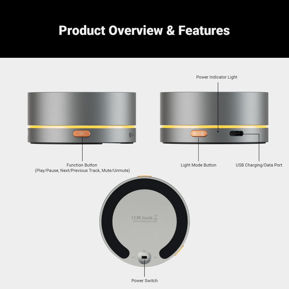 Fosi Audio VOL20 Bluetooth Volume Control Knob