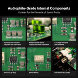 Fosi Audio Box X5 Phono Preamplifier for MM and MC Cartridges