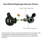 TINHIFI TWS2000 In-ear Earphone Dual Dynamic Bluetooth 5.0 HiFi Wireless And Wired Headset Support MMCX Replaceable Cable - Melbourne Chi-fi Audio