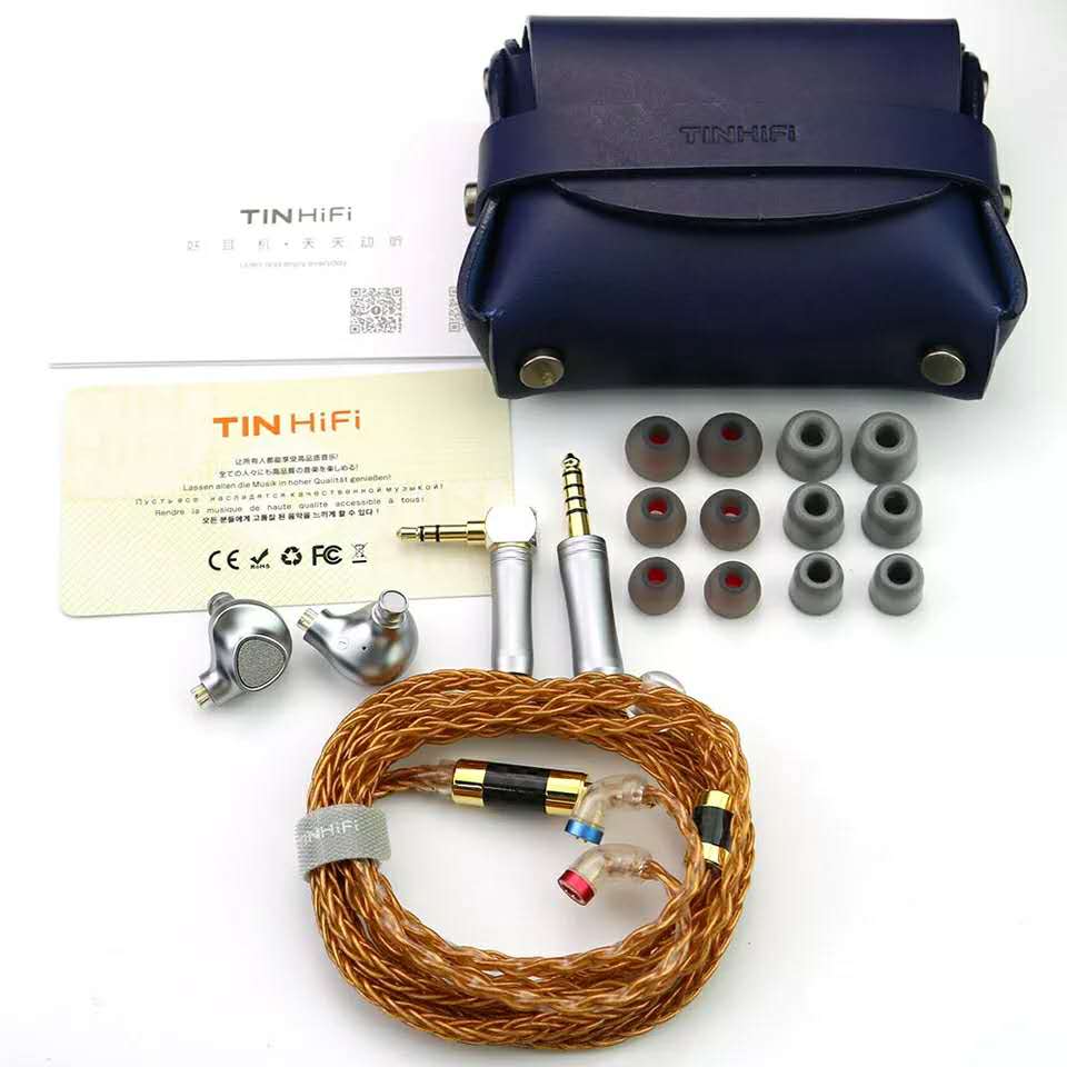 TINHIFI P2 2nd Gen Planar In-Ear Earphones HIFI Music Monitor Headset With 2PIN Replaceable Cable - Melbourne Chi-fi Audio
