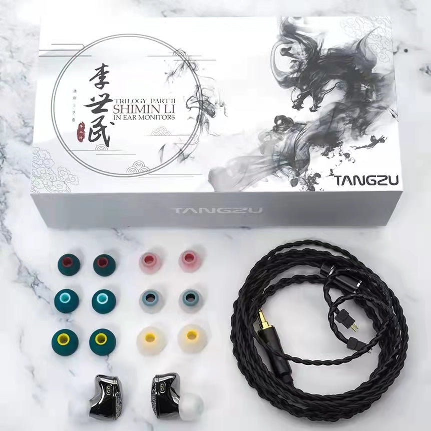 TANGZU Shimin Li HiFi Single Dynamic Driver In Ear Monitors with 0.78 2pin Cable Earphones - Melbourne Chi-fi Audio