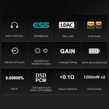 TOPPING G5 LDAC Audio Built-in NFCA HPA Portable Bluetooth DAC & AMP - Melbourne Chi-fi Audio