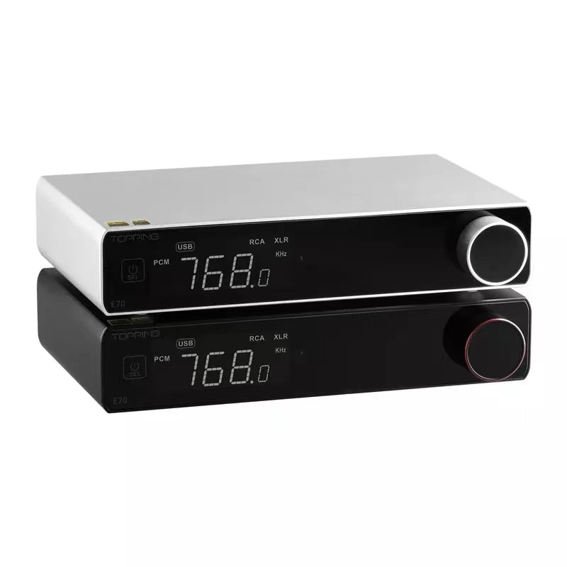 TOPPING E70 ES9028Pro DAC XU316 Bluetooth 5.1 Decoder Support 32Bit/768kHz DSD512 - Melbourne Chi-fi Audio