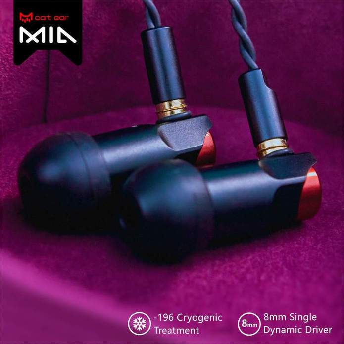 Cat.Ear.Audio Mia 8mm Single micro Dynamic Driver In-Ear Earphone with MMCX Detachable Cable - Melbourne Chi-fi Audio
