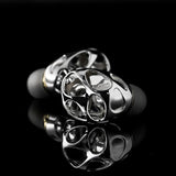 BLON BL-A8 Prometheus Flagship HiFi In-ear Earphones with 10mm Dynamic Driver (Silver No Mic) - Melbourne Chi-fi Audio