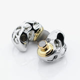 BLON BL-A8 Prometheus Flagship HiFi In-ear Earphones with 10mm Dynamic Driver (Silver No Mic) - Melbourne Chi-fi Audio