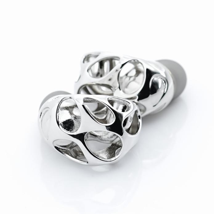 BLON BL-A8 Prometheus Flagship HiFi In-ear Earphones with 10mm Dynamic Driver (Silver No Mic) - Melbourne Chi-fi Audio