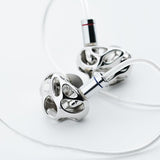 BLON BL-A8 Prometheus Flagship HiFi In-ear Earphones with 10mm Dynamic Driver (Silver No Mic) - Melbourne Chi-fi Audio