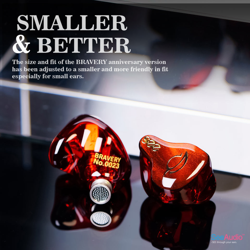 SeeAudio Bravery Anniversary Limited Edition 4BA In-Ear Monitors - Melbourne Chi-fi Audio