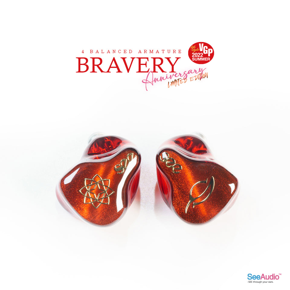 SeeAudio Bravery Anniversary Limited Edition 4BA In-Ear Monitors - Melbourne Chi-fi Audio