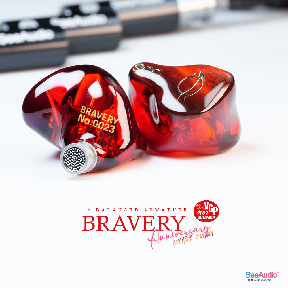 SeeAudio Bravery Anniversary Limited Edition 4BA In-Ear Monitors