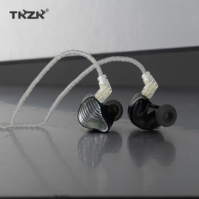 TKZK WAVE 1DD+1BA Hybrid In Ear Monitor with 0.75mm 2Pin Cable - Melbourne Chi-fi Audio