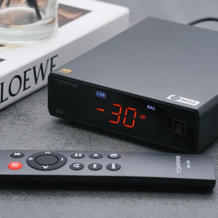 TOPPING E50 DAC ES9068AS MQA USB Preamp DAC - Melbourne Chi-fi Audio