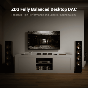 Fosi Audio ZD3 Fully Balanced Desktop DAC Preamp