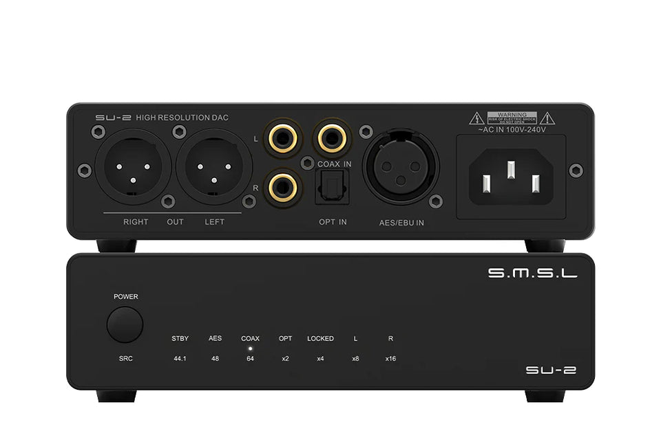 SMSL SU-2 / SU2 ES9039Q2M High Resolution Desktop DAC
