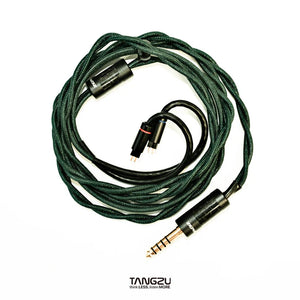 TANGZU YingLuo double braided single strand double core high purity oxygen-free copper 4.4mm cable