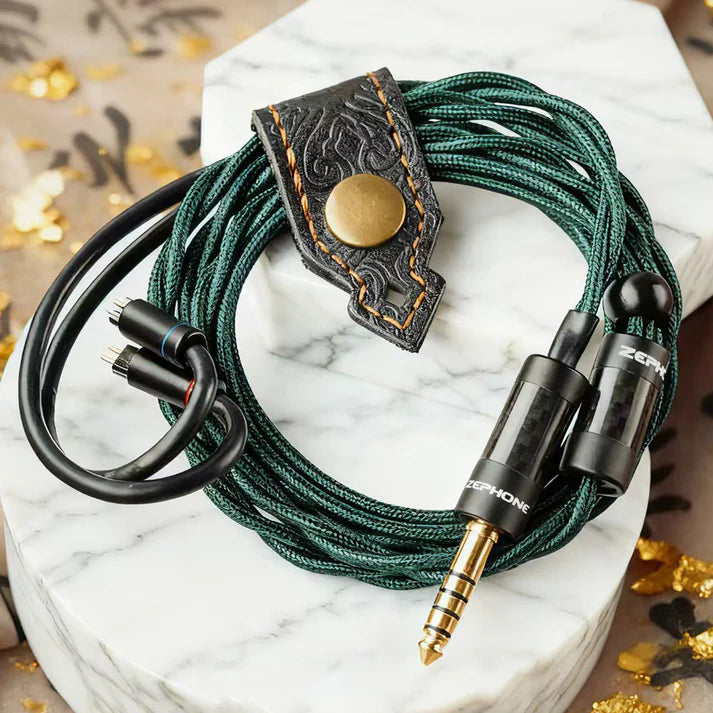 TANGZU YingLuo double braided single strand double core high purity oxygen-free copper 4.4mm cable