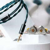 TANGZU YingLuo double braided single strand double core high purity oxygen-free copper 4.4mm cable