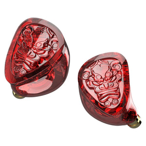 TANGZU WANER SG 2 Red Lion Edition 10mm PET Single Dynamic In-Ear Earphones