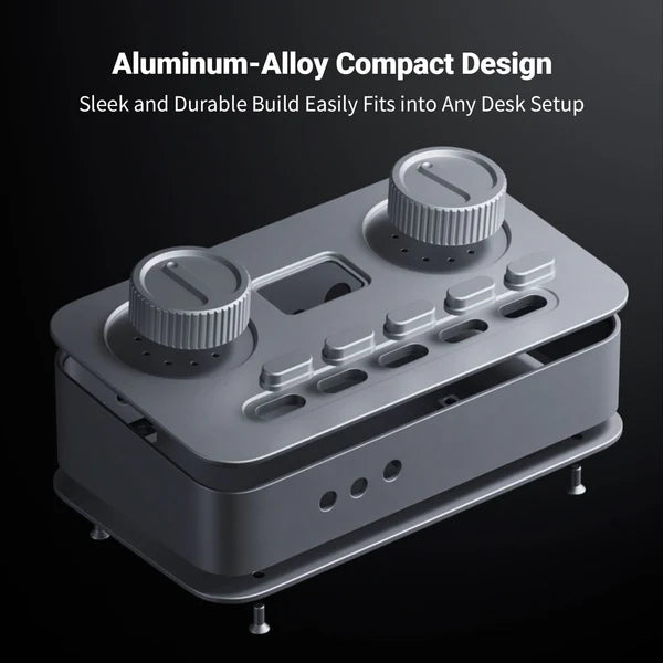 Fosi Audio K7 Desktop DAC Headphone Amplifier Mic Input USB Audio Gaming DAC