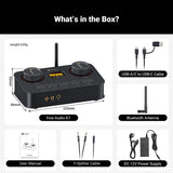 Fosi Audio K7 Desktop DAC Headphone Amplifier Mic Input USB Audio Gaming DAC
