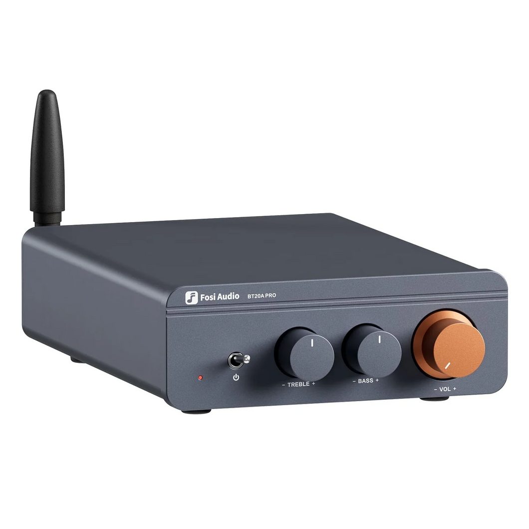 Fosi Audio BT20A Pro Bluetooth 5.0 Stereo Power Amplifier (48V 5A)