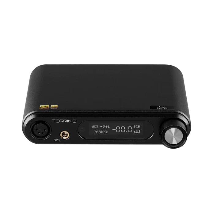 TOPPING DX5 Lite Hi-Res Audio Bluetooth 2×ES9068AS USB DAC & Headphone AMP