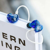 SHANLING AE3 Hi-Res Audio 3BA Sonion Balanced Armature Drivers In-ear Earphone IEM with 2Pin 0.78mm Connectors Detachable Cable - Melbourne Chi-fi Audio