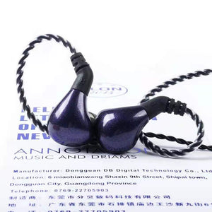 BLON BL-03 10mm Carbon Diaphragm Dynamic Driver HIFI In-Ear Earphone 0.78mm 2Pin (No Mic) - Melbourne Chi-fi Audio