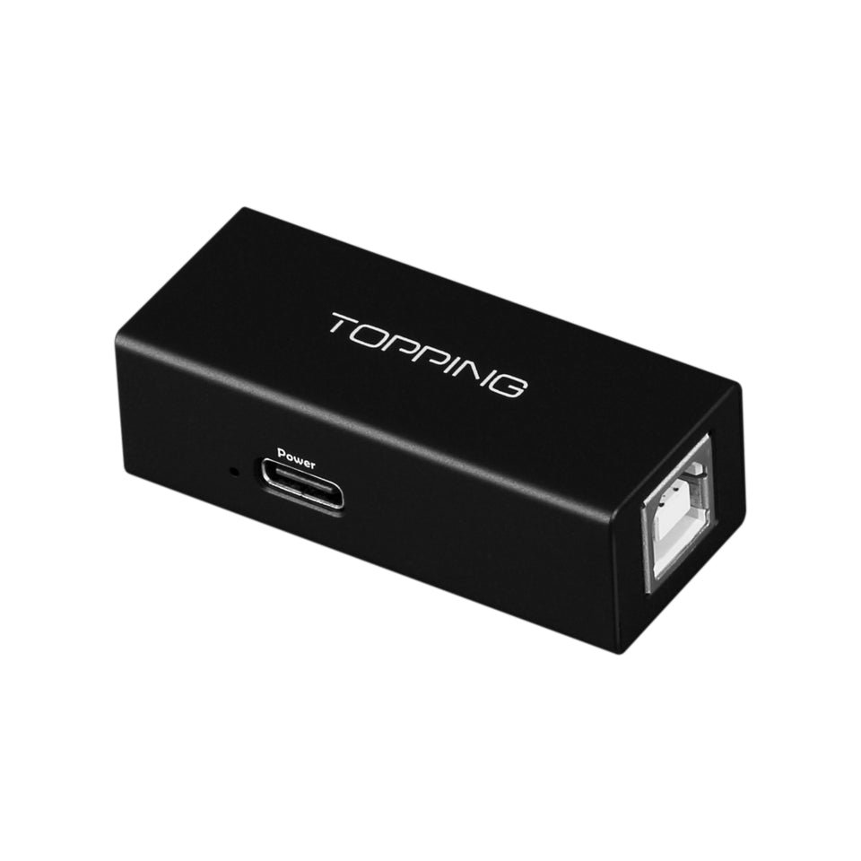 TOPPING HS01 USB Isolator USB 2.0 High Speed Low Latency Eliminate the Ground Loop Noise - Melbourne Chi-fi Audio