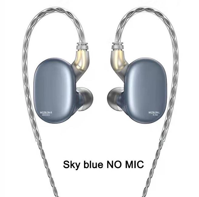 BLON BL-Max Earphone 10mm + 6mm Dual Dynamic Driver Wired HIFI Earphones (NO MIC) - Melbourne Chi-fi Audio