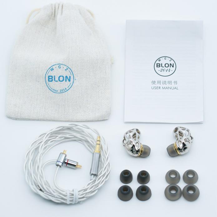 BLON BL-A8 Prometheus Flagship HiFi In-ear Earphones with 10mm Dynamic Driver (Silver No Mic) - Melbourne Chi-fi Audio