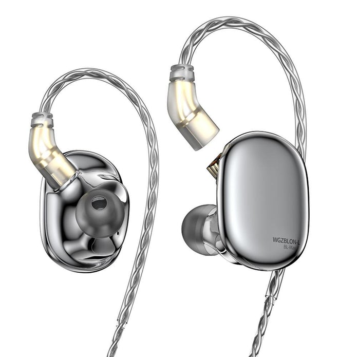 BLON BL-Max Earphone 10mm + 6mm Dual Dynamic Driver Wired HIFI Earphones (NO MIC) - Melbourne Chi-fi Audio