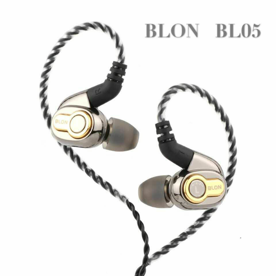 BLON BL-05 10mm 2nd Generation CNT Diaphragm HIFI In-Ear Earphone 0.75mm 2Pin