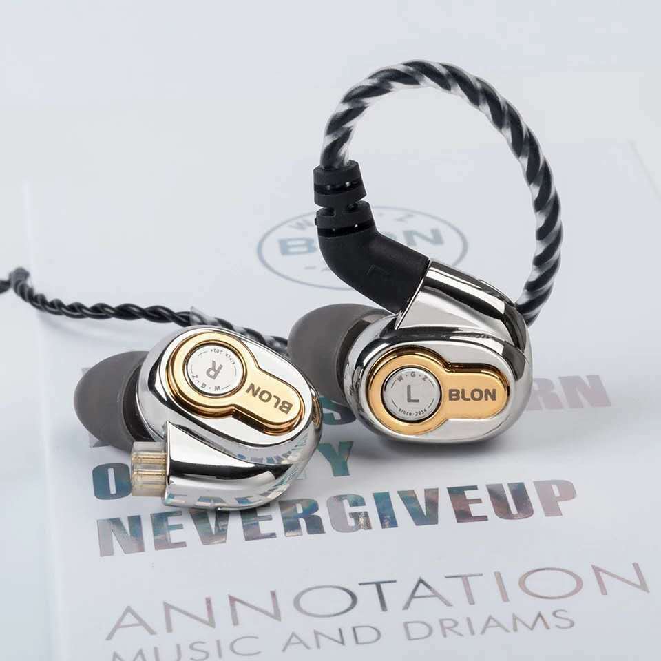 BLON BL-05 10mm 2nd Generation CNT Diaphragm HIFI In-Ear Earphone 0.75mm 2Pin