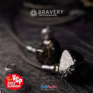 SeeAudio Bravery 4BA Balanced Armature In-Ear Earphones - Melbourne Chi-fi Audio
