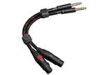 TOPPING TCT HIFI Audio 6N Single Crystal Copper Silver-Plated Signal Cables (25cm) - Melbourne Chi-fi Audio