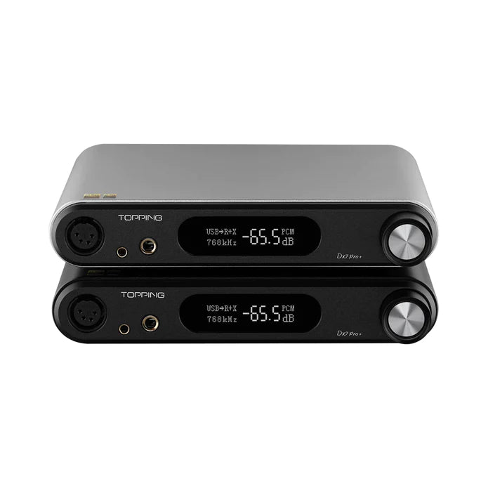 TOPPING DX7 Pro+ Headphone Amp ES9038PRO Hi-Res DAC Bluetooth5.1 DSD512 PCM768kHz Decoder - Melbourne Chi-fi Audio